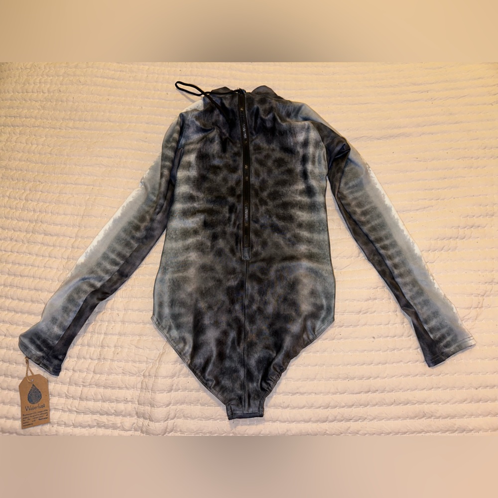 Waterlust Brand New Rashguard/One Piece Tiger Shark Print